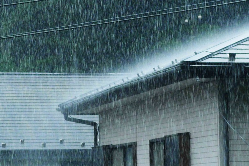 大雨時の水トラブル（トイレ詰まり①）の画像