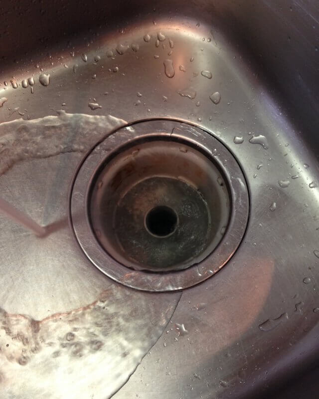 水のトラブル（台所排水詰まり④）の画像