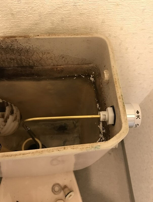 水のトラブル（トイレ水漏れ修理交換③）の画像