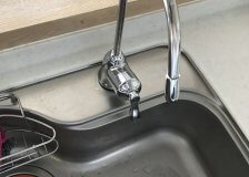 水のトラブル（台所浄水器水漏れ修理交換⑦）の画像