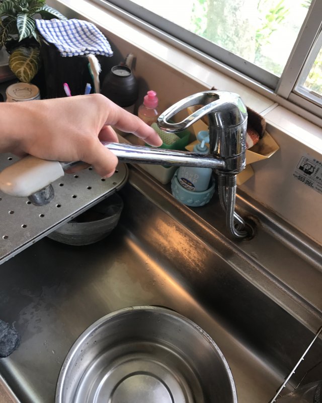 【水のトラブル】台所水漏れ交換作業②の画像