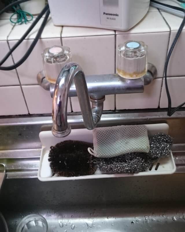 【水のトラブル】台所水漏れ部品交換作業①の画像