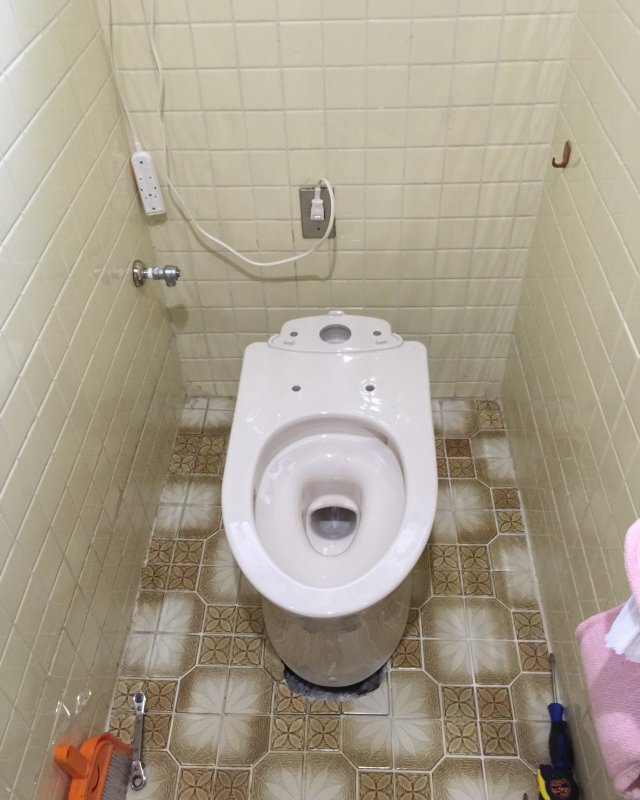 【水回りキャンペーン】トイレ交換作業③の画像